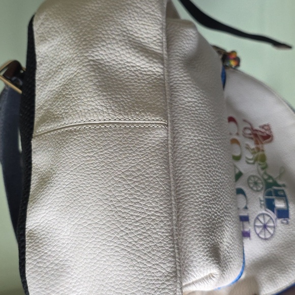 Coach Medium Charlie Backpack featuring a rainbow-colored horse and carriage - Picture 10 of 15